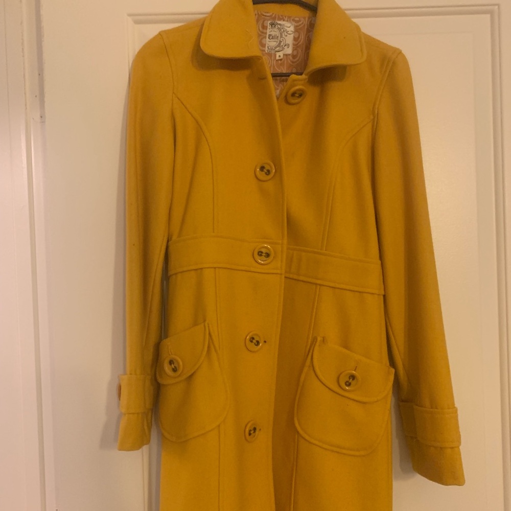 Mustard color jacket